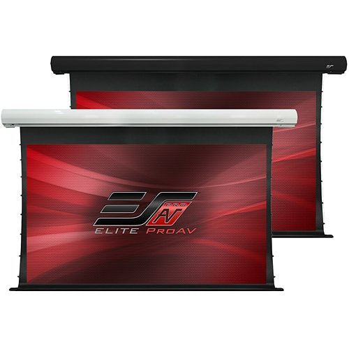 Elite Screens Saker Tab-Tension Skt110uh-E24-Auhd 110\\" Electric Projection Screen
