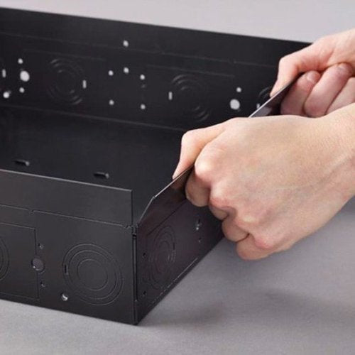 Chief PAC527L Proximity Extra-Large In-Wall Storage Box with Lever Lock, Black