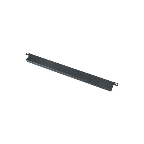 Middle Atlantic UFAF-1A UFA Series Anodized Faceplate, 1U RMS, Black
