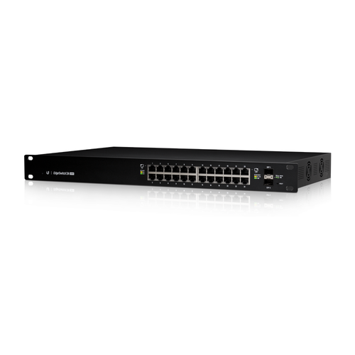 Ubiquiti ES-24-500W EdgeSwitch 24 PoE, Rack-Mountable, 1U, 500W