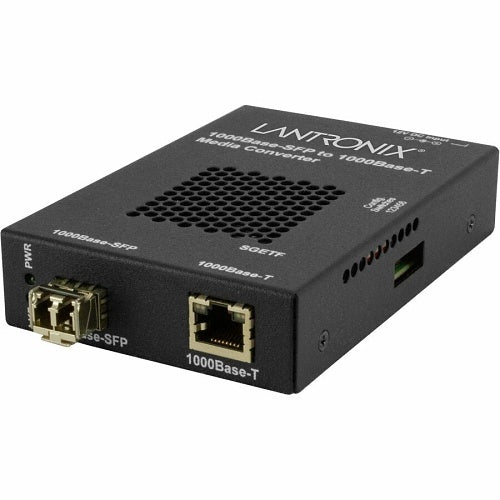 Lantronix SGETF1039-110-JP 1000BASE-T to 1000BASE-SX/LX, Multi-Mode LC Connector, 220M, JP