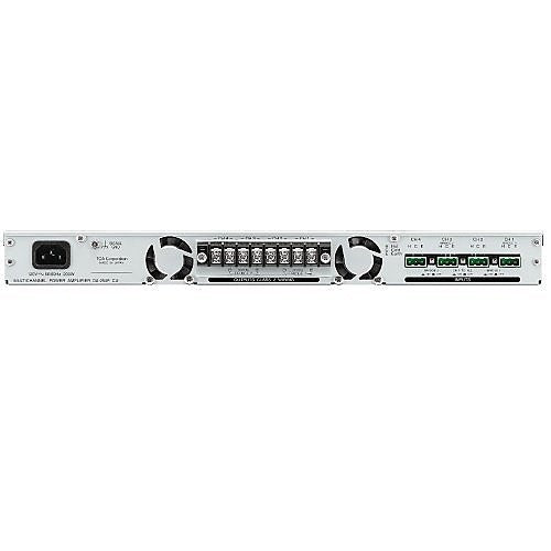 TOA DA-250F CU A00 4-Channel Digital Power Amplifiers, 120V AC, 50/60 Hz, 250W, Black