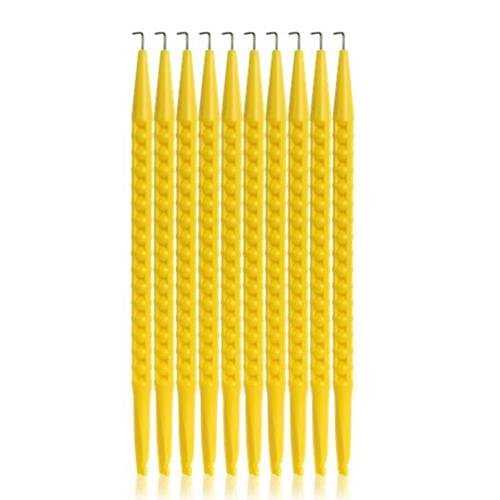 Jonard Tools JIC-22035NT/10 Insulated Probe Picks, 10-Pack, Yellow
