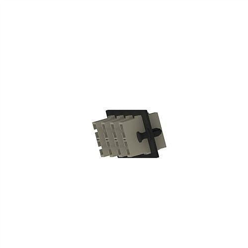 Panduit FAP4WEIDSCZ FAP Wallplate with 4 SC Duplex Multi-Mode Adapters, 4-Pack, Zircon