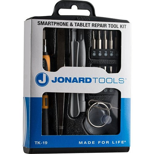 Jonard Tools Smartphone & Tablet Repair Tool Kit Image of J0-TK19