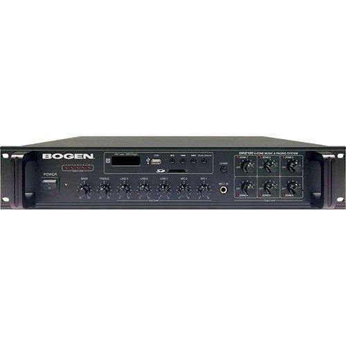 Bogen DRZ120 6-Zone Music and Paging System