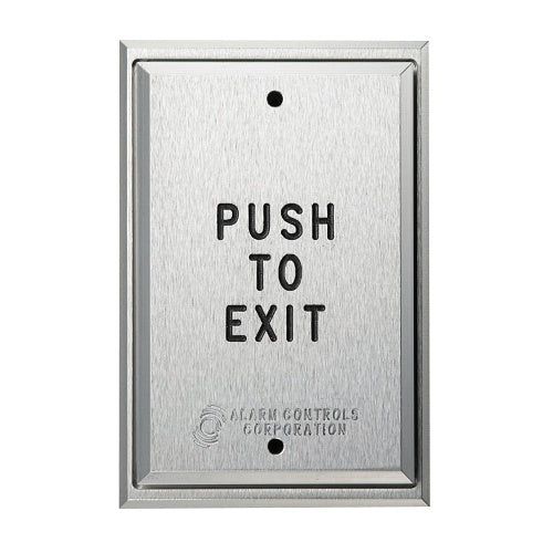 Alarm Controls PN5-213 Narrow Style Pneumatic Time Delay, Push To Exit, Brown