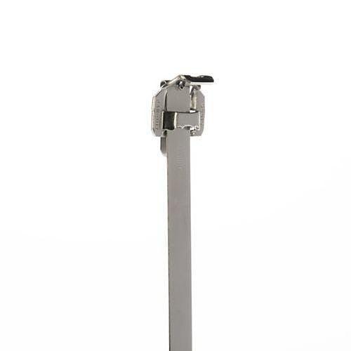 Panduit MS14W75T30-Q6 Buckle Strap Cable Cleat, 316 SS, 0.75\\" Wide