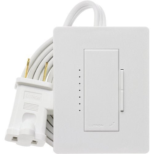 Lutron RRD-3LD-MN RadioRA 300W Tabletop Lamp Dimmer, Black
