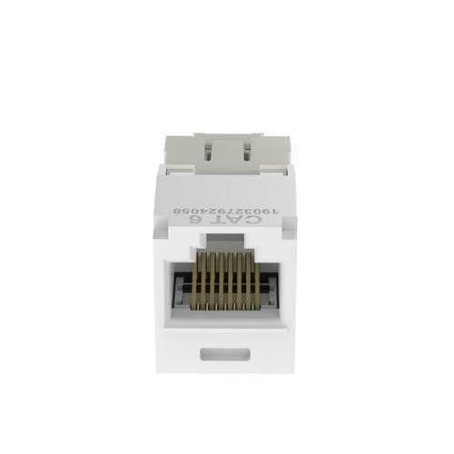 Panduit CJ688TGWH-24 Keystone Jack, Mini-Com Module CAT6 UTP with 8 Position Wiring