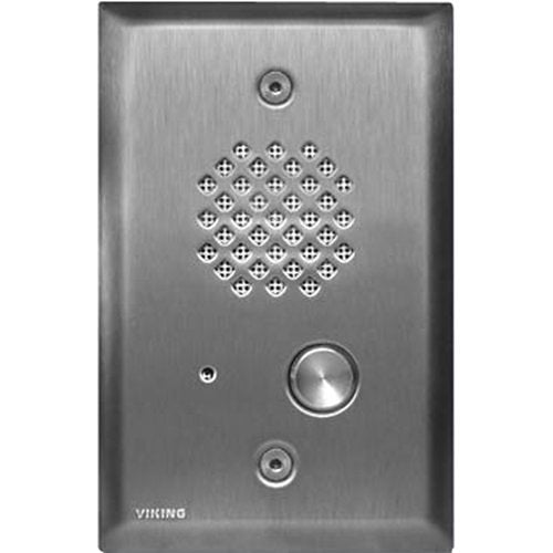 Viking E-40-SS 1-Gang Stainless-Steel Entry Compact Phone, Telephone Line Powered