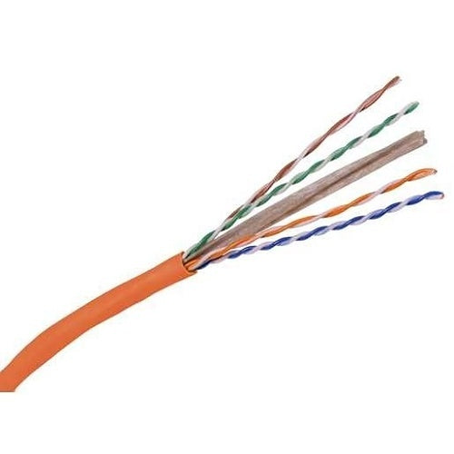Hubbell C6RPOR NEXTSPEED CAT6 Plenum Rated Cable, 500 MHz, Reelex, Orange