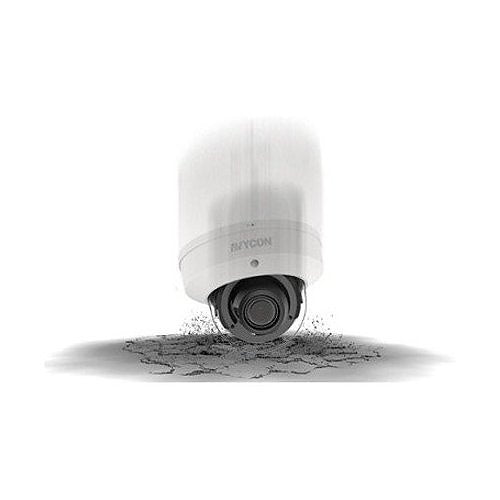 AVYCON AVC-NPV51F28 5MP IR Vandal Dome IP Camera, 2.8mm Fixed Lens, White