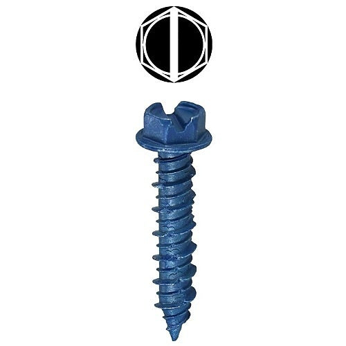 Dottie CK14 Concrete Anchor Kit Assorted 1/4in Sizes