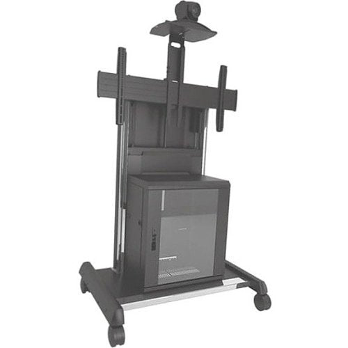 Chief XVAUB Fusion Video Conferencing Mobile Cart for Displays 55-70", Black