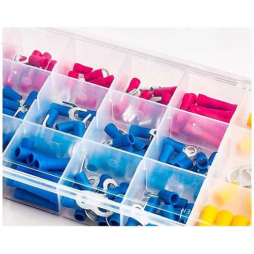 Jonard Tools TCK-178 Solderless Ring and Lug Terminal Kit, 178-Piece