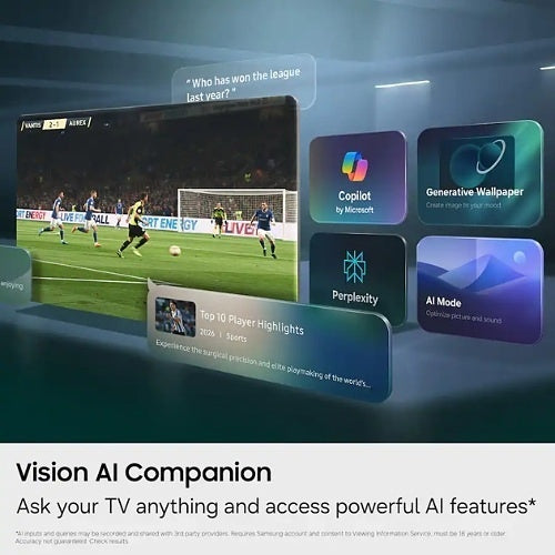 Samsung MRN100R85HFXZC 100\\" Micro RGB R85H 4K Samsung Vision AI Smart TV (2026)
