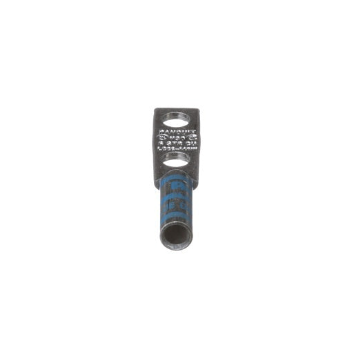 Panduit LCC6-14BW-L Compression Connector Lug, 2-Hole, #6AWG, Copper