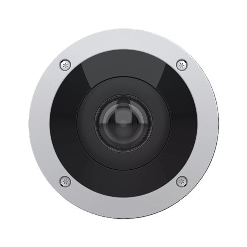 AXIS M4318-PLVE 12MP Outdoor IR Panoramic Mini Dome IP Camera, 1.3mm Fixed Lens, White (Replaces M3058-PLVE)