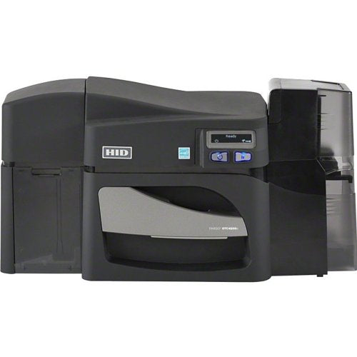HID FARGO 055020 DTC4500e Single Sided Dye Sublimation/Thermal Transfer Printer with Ethernet Image of FX-55020
