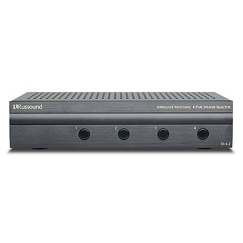 Russound SS-4.2 Single Source Impedance Matching Speaker Selector for 4-Pairs