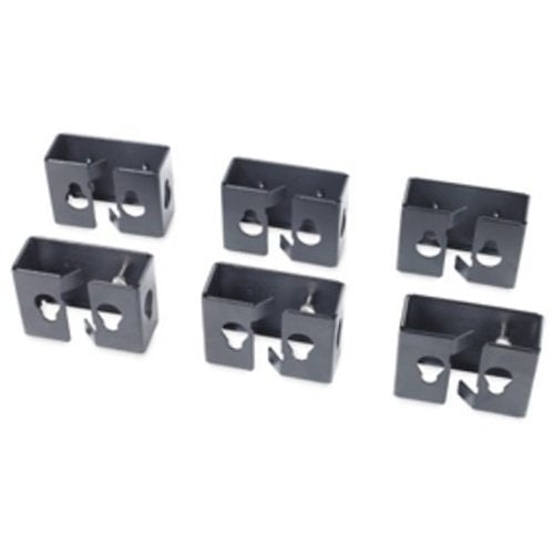 APC AR7710 Cable Containment Brackets for NetShelter SX/SV/VX, Black