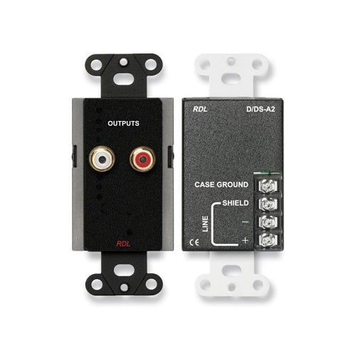 RDL DB-A2 Line Output Assembly, Black