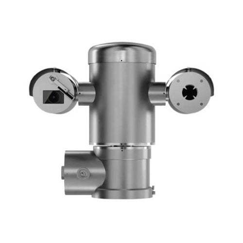 Pelco EXBE2-2X30VF14-SPT-M1G ExSite Enhanced 2 Series 2MP Explosion-Proof Bispectral PTZ Camera, 14mm Lens, Stainless Steel