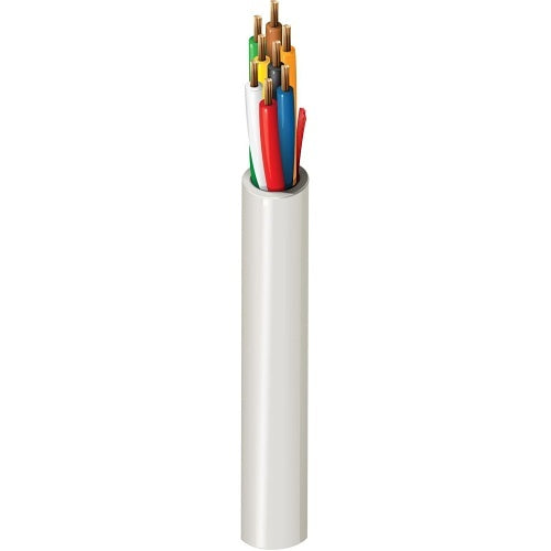 Belden 6506UE 877U1000 1,000\' 8-Conductor 22 AWG Plenum Burglar Alarm Cable with Flamarrest Jacket, Natural