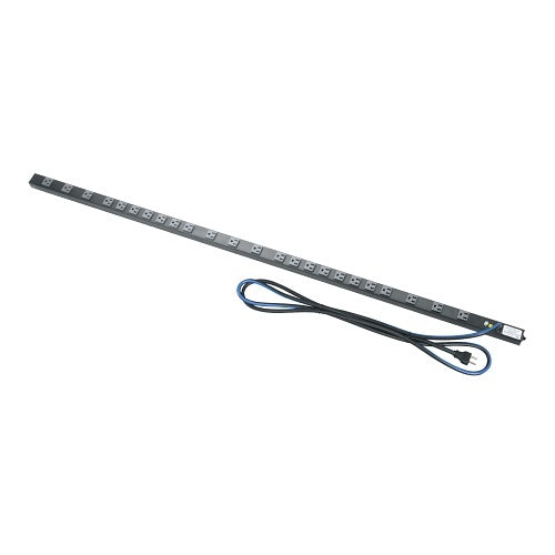 Middle Atlantic PD-2415SC-NS PD Series 24-Outlet Slim High-Density Vertical Power Strip, 15A, No Surge Protection