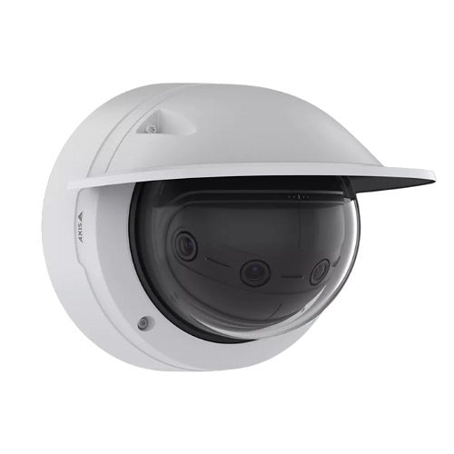 AXIS P3827-PVE 7MP Multisensor Panoramic IP Camera, 3.3mm, 180-Degree Coverage, White (Replaces 01048-004)