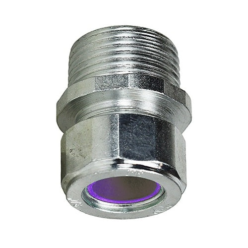 Dottie SR100B850 Cable Grommet, 1\\" Steel Strain Relief Connector Purple Grommet