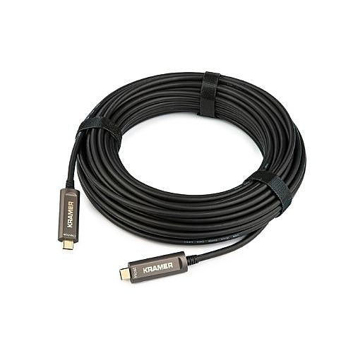 Kramer CLS-AOCU31/CC-15 Gen-2 USB 3.1 C to C Optic Cable, 15\'