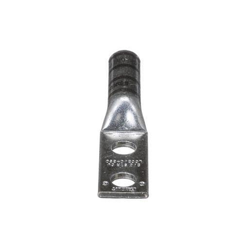 Panduit LCC2/0-38D-X Compression Connector Lug, 2-Hole, 2/0AWG, Copper