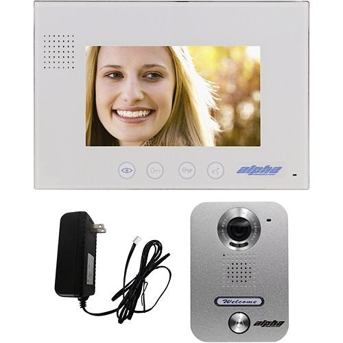 Alpha VK237WS 2-Wire Color Video Intercom Kit Image of AY-VK237WS