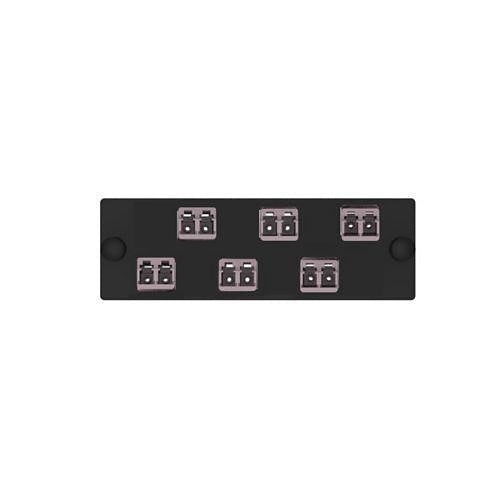Panduit FAP6WJRORODLCZ 6 Position Keyed Standard Duplex LC Connector