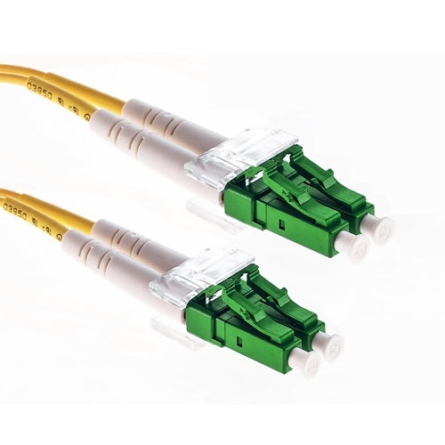 Cleerline 3DOS2LCLC10M-APC XD Series Bend Performance Duplex Patch Cable, LC/APC-LC/APC, OS2, 3.0 mm Riser, Yellow, (10M) 33\'