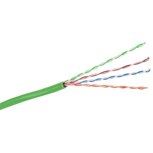 Hubbell HC6RREGN CAT6 Riser Cable, Reelex, Green