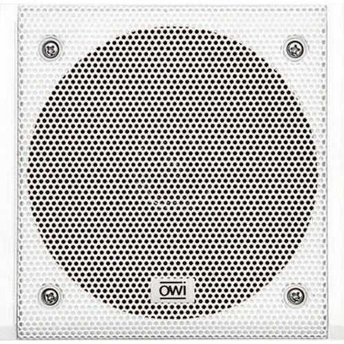 OWI M5CX725 Full-Range Speaker, 25W RMS, 70V, White