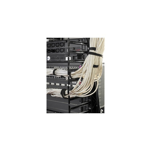 APC AR8725 Valueline, Vertical Cable Manager for and Post Racks, Double-Sided with Doors