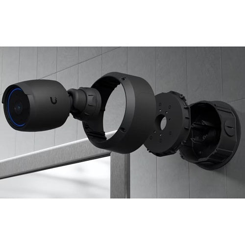Ubiquiti UACC-CAMERA-JB-B Camera Junction Box for UniFi Bullet, Dome, and Turret Cameras, Tamper-Resistant, Black