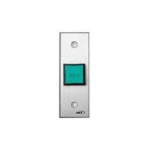 RCI 975NGMO88 Momentary Action Push Button, 24VDC, Anodized Aluminum Faceplate