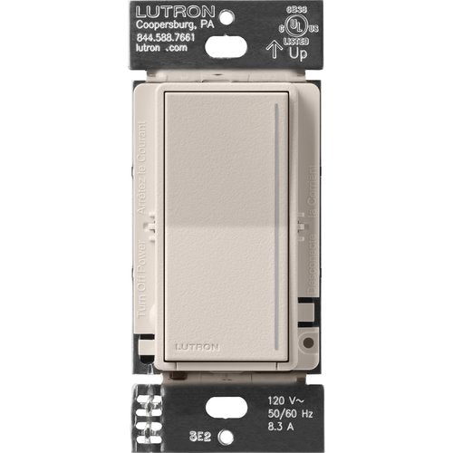 Lutron ST-RD-TP Sunnata Companion Dimmer Switch, Multi-Location Dimming for Sunnata PRO LED+ Touch Dimmer (ST-PRO-N), Taupe