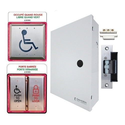 Camden CX-WC13AXFM-PSF Illuminated Restroom Kit