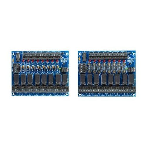 Securitron PDB-8C8R1 8-Output PTC Polyswitch with Relays, Fire Trigger, 1A