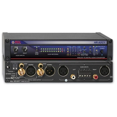 RDL HR-ADC1 Analog to Digital Audio Converter