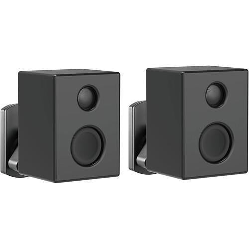 Peerless-AV SPK812 Universal Swivel Wall Speaker Mounts for Speakers up to 22lb, Pair