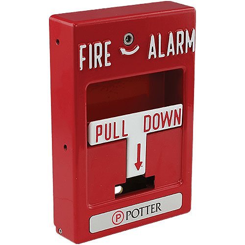 RED INDOOR BACK BOX FOR PULL STATION Image of PL-P32BB