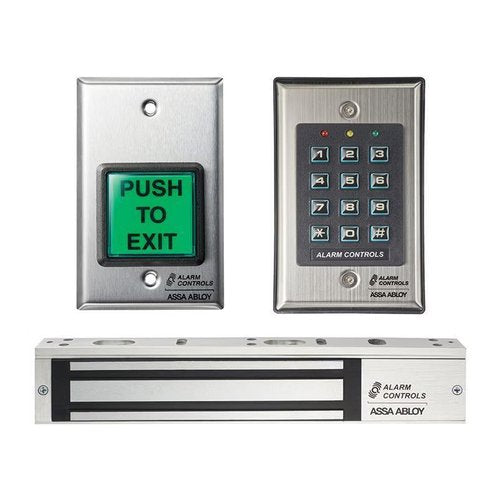 Alarm Controls LNB-6 600 lb Lock N\' Box Magnetic Lock Kit, Indoor Use