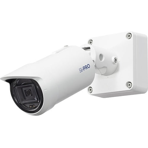 i-PRO WV-S15500-F6L S-Series 5MP Outdoor High Resolution Bullet IP Camera with AI Engine, IK10, NDAA, White